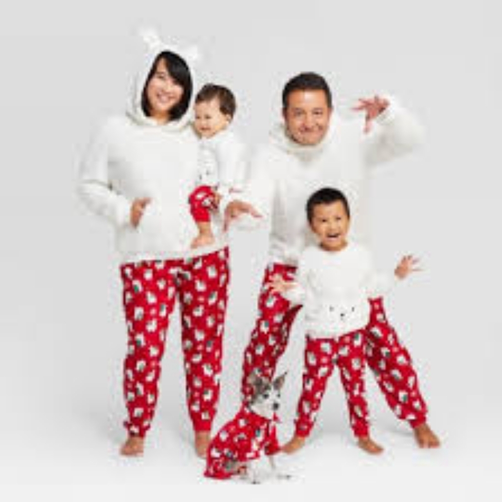 FINAL PRICE Womens holiday llama pajamas 2x